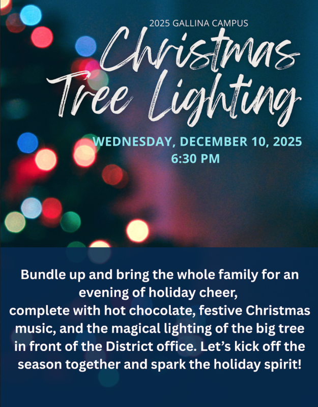 Tree Lighting Flyer