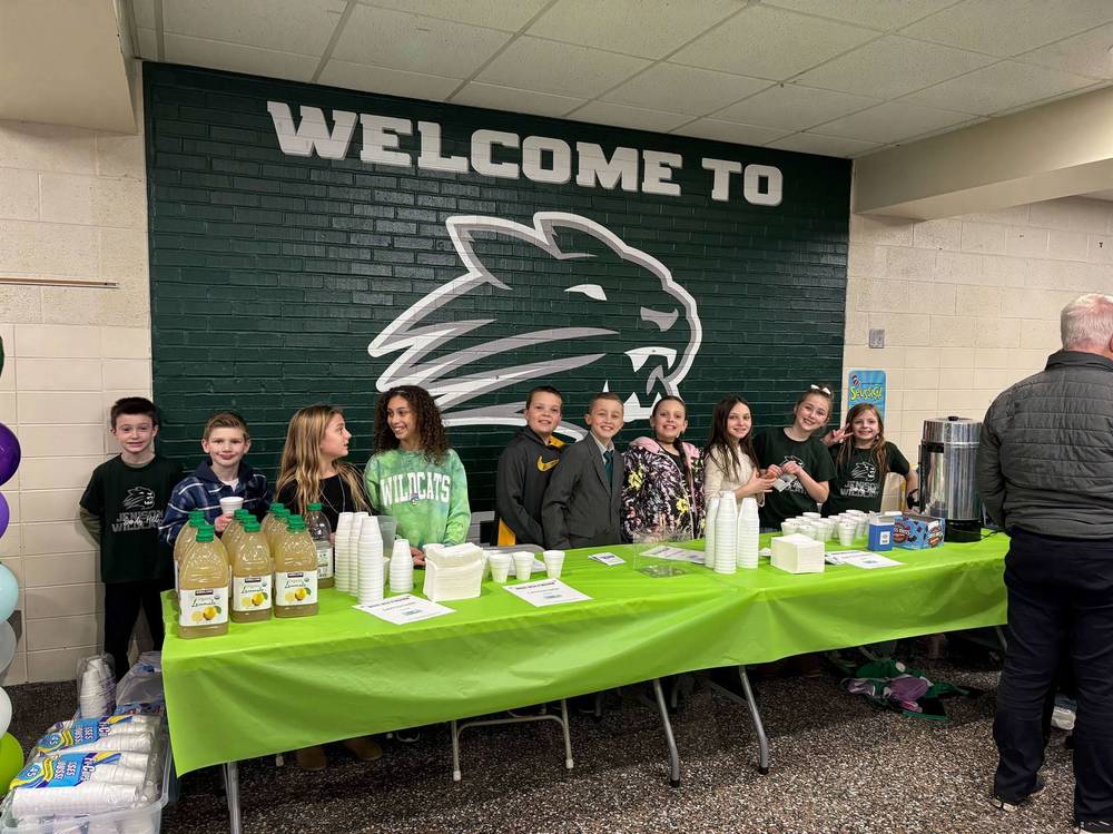 Students at a Fundraiser