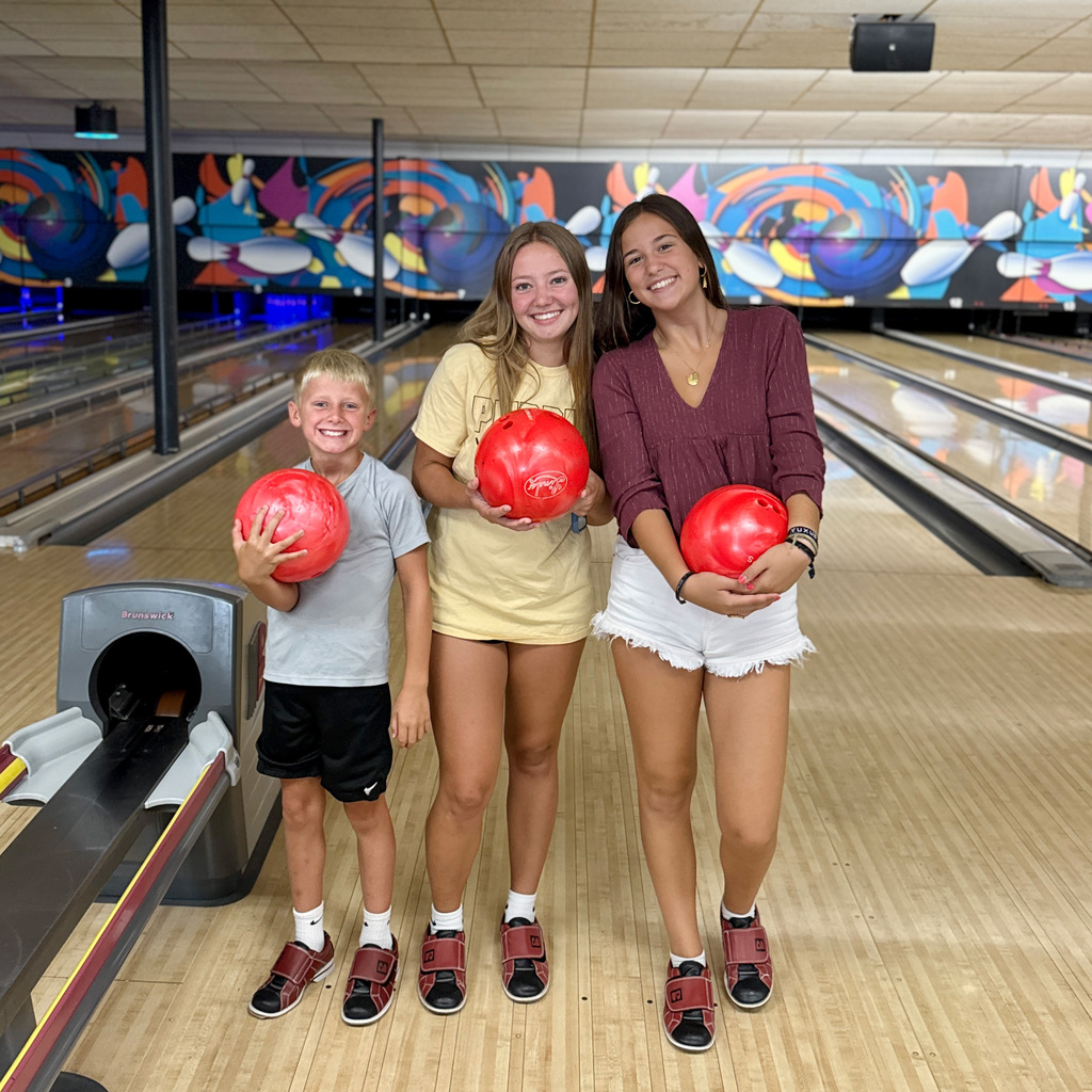 Students with host family