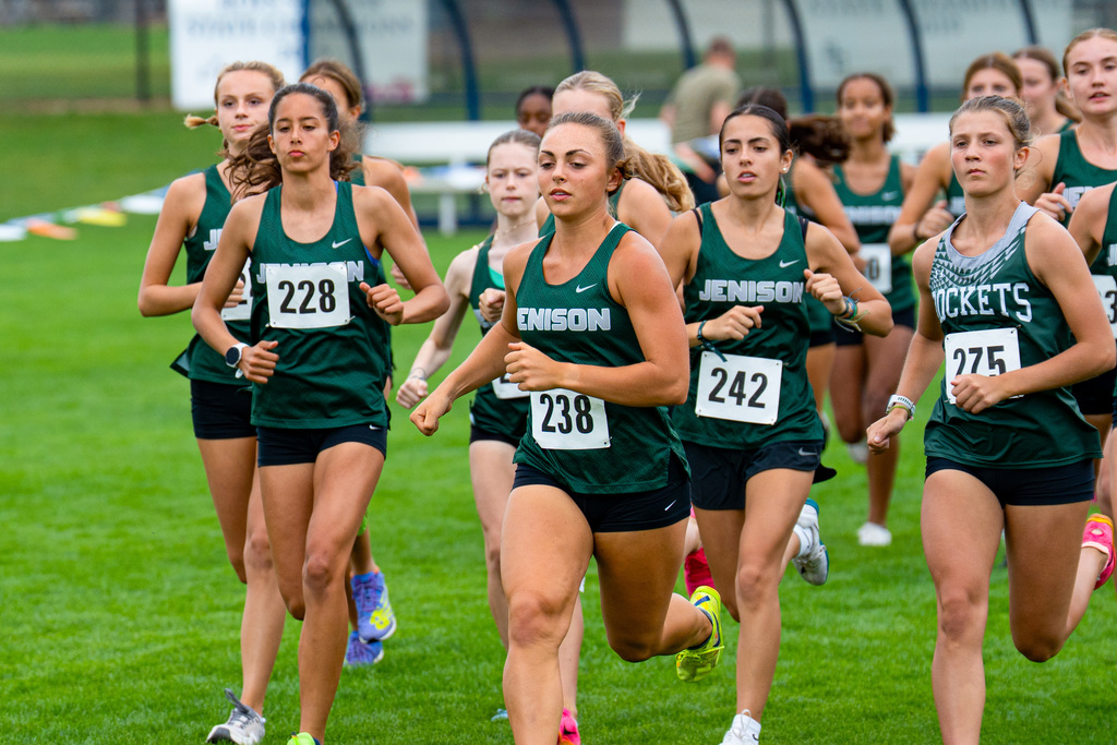 Girls running