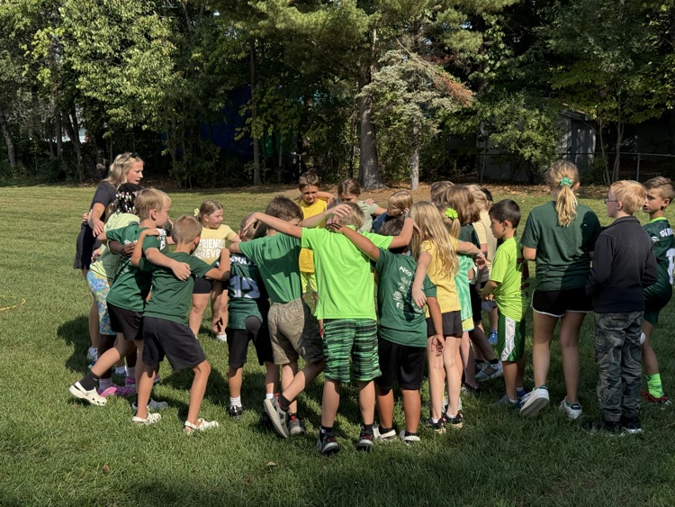 students playing game