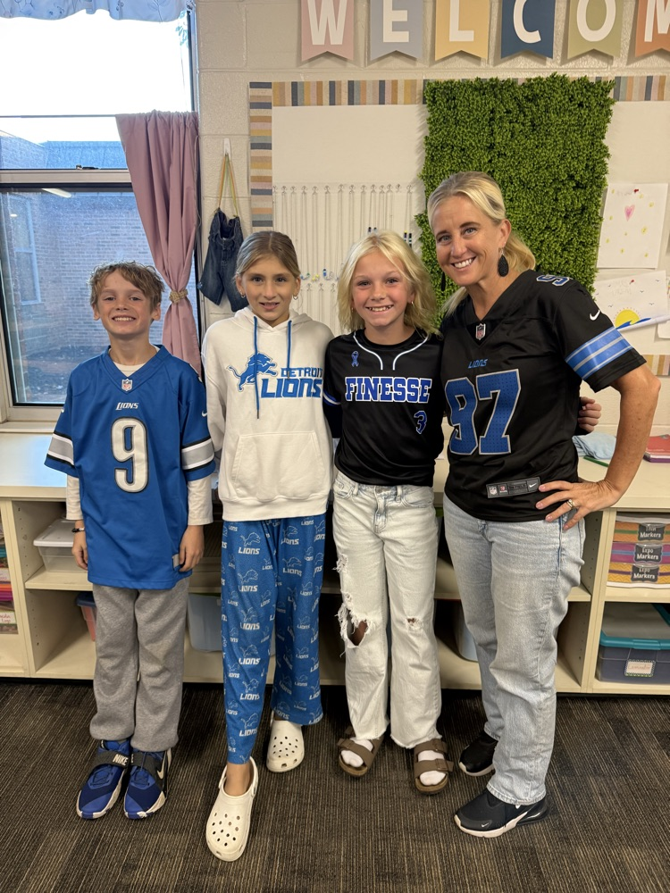 students wearing jerseys