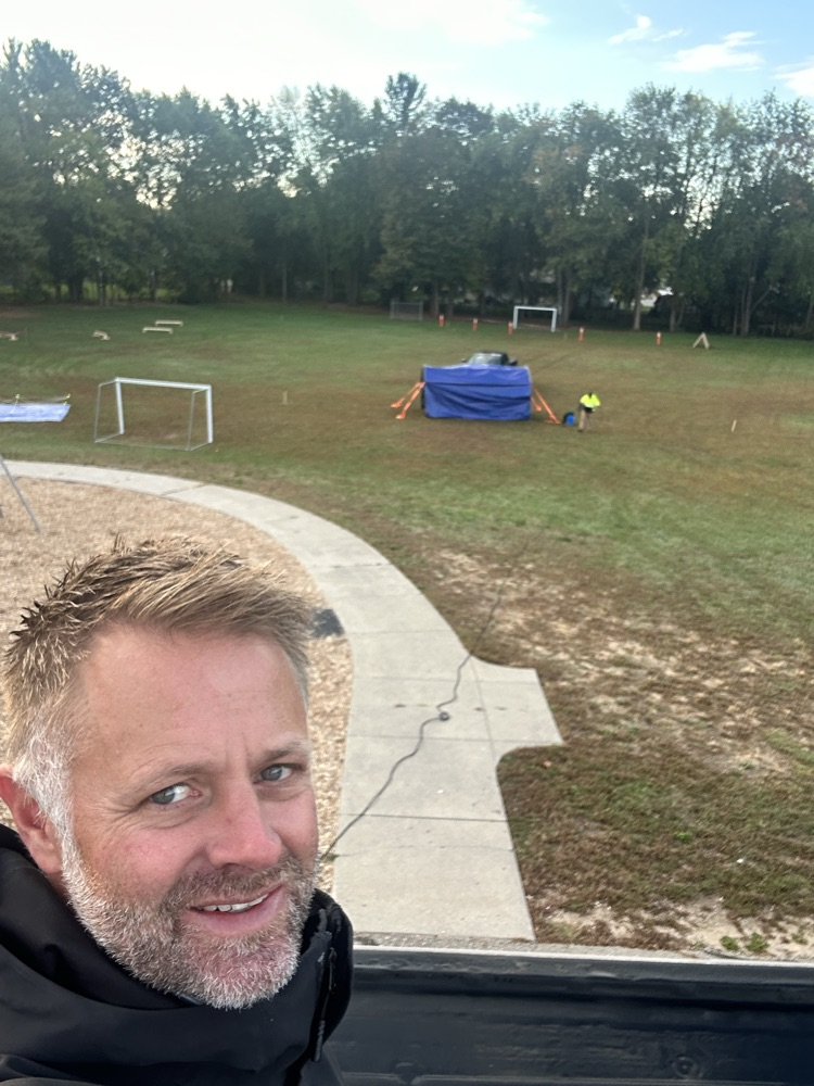 picture from roof of fun run course