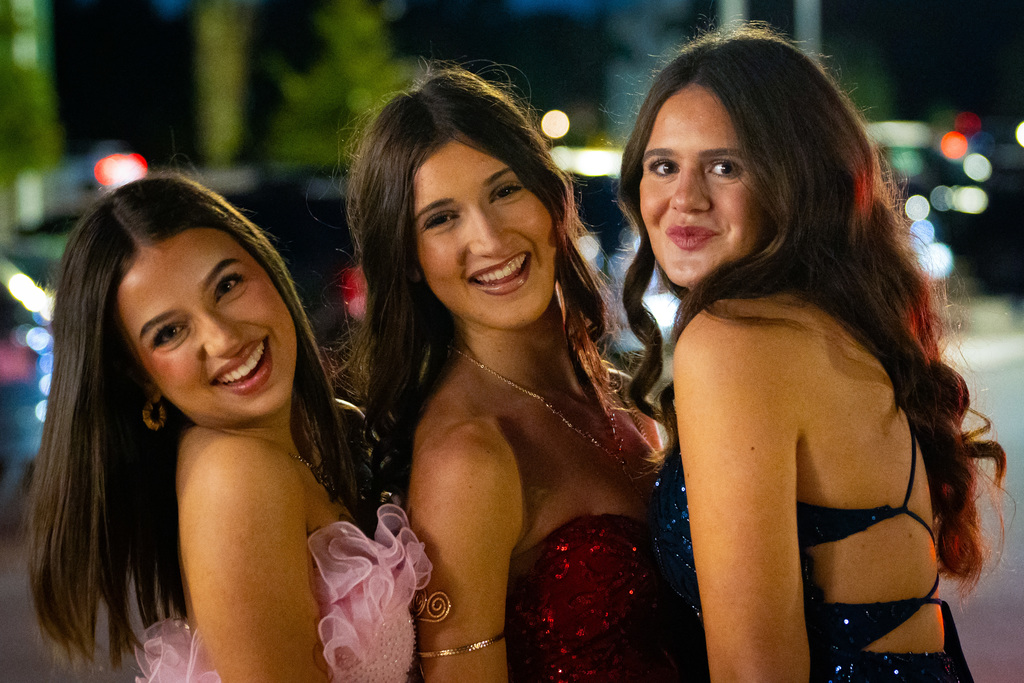 Students at Homecoming Dance