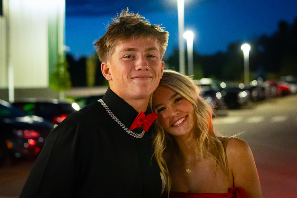 Students at Homecoming Dance