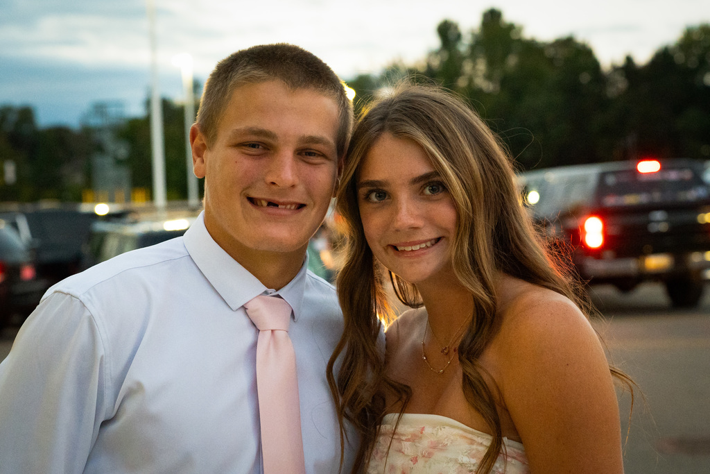 Students at Homecoming Dance