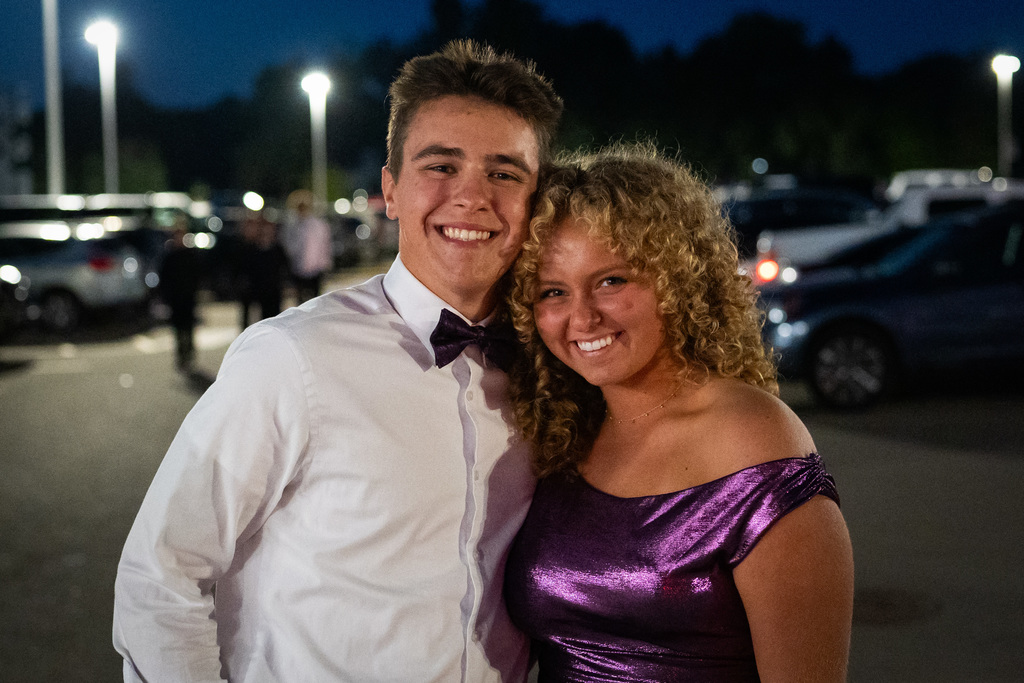 Students at Homecoming Dance