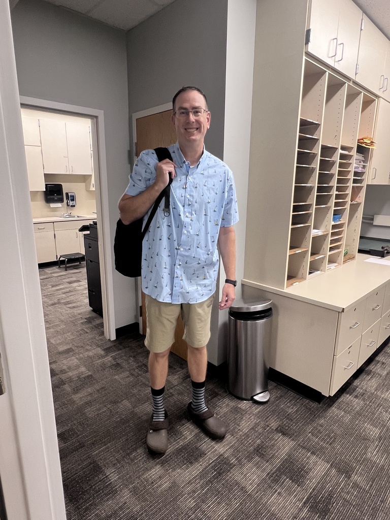 Mr. Mueller in his crocs