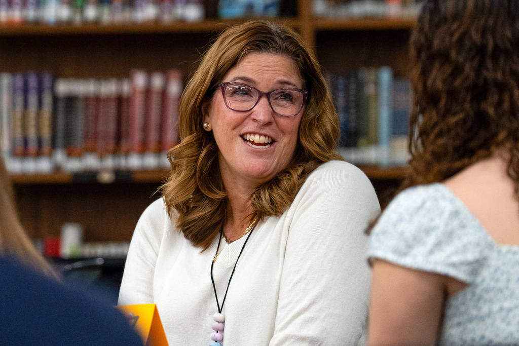 Staff at Intergenerational Interview Day