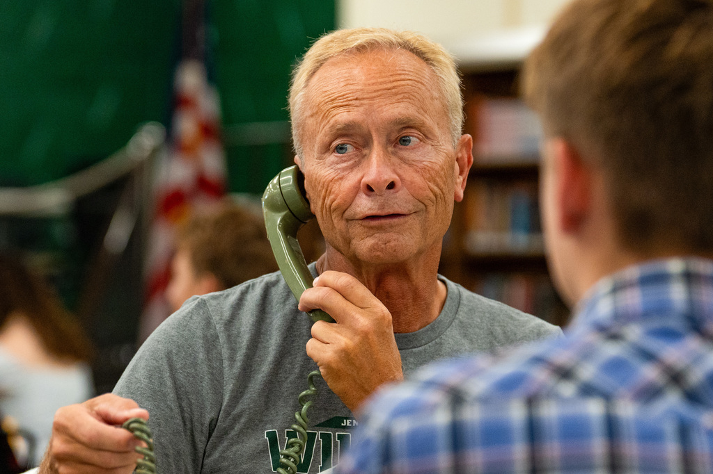 Community member at Intergenerational Interview Day