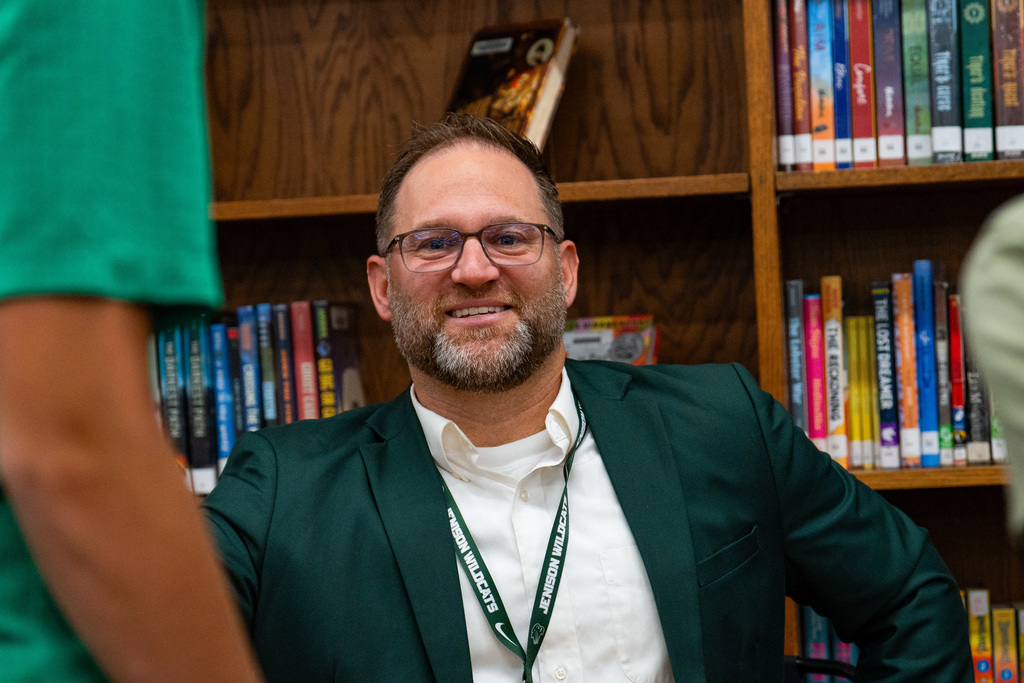 Staff at  Intergenerational Interview Day