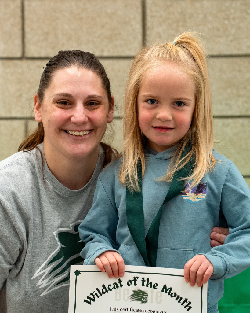 ECC students with their award