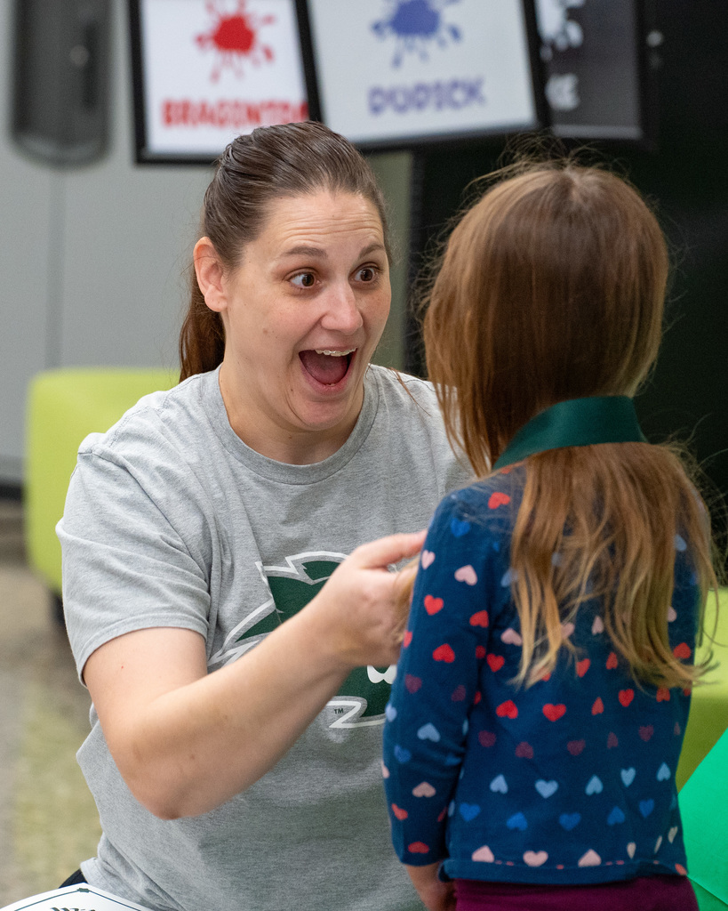 ECC students with their award