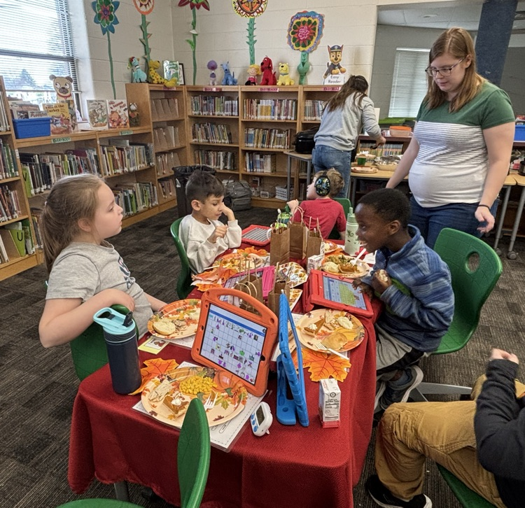 students trying new foods 