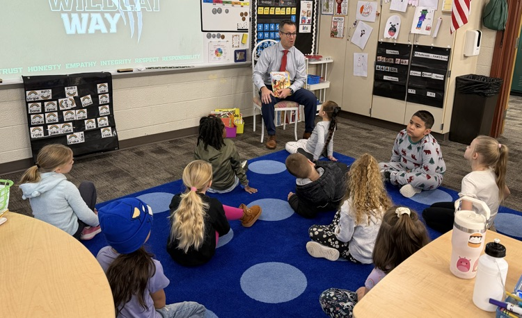 Dr. Graham previewing the book