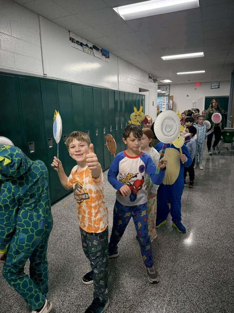 students in balloon parade 