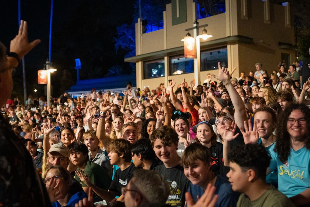 Orchestra students at Hollywood Studios