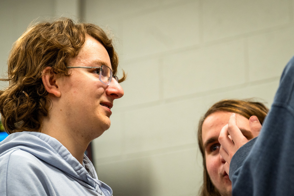 Esports team meeting