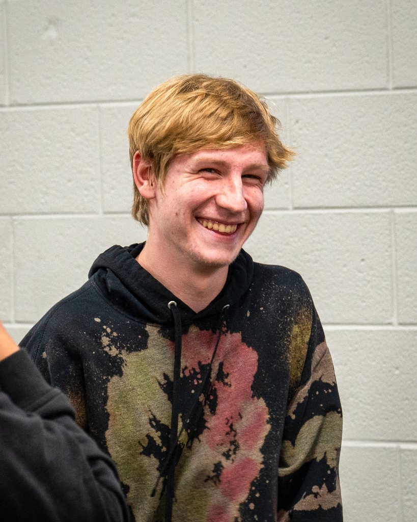 Esports team smiling