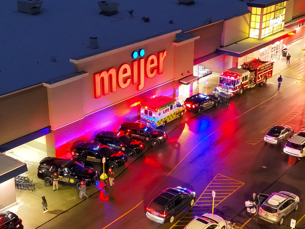 Aerial of Meijer