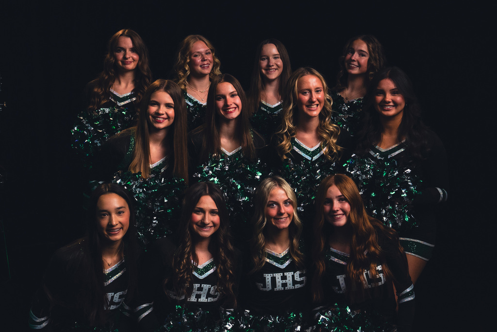 Jenison Varsity Dance posing