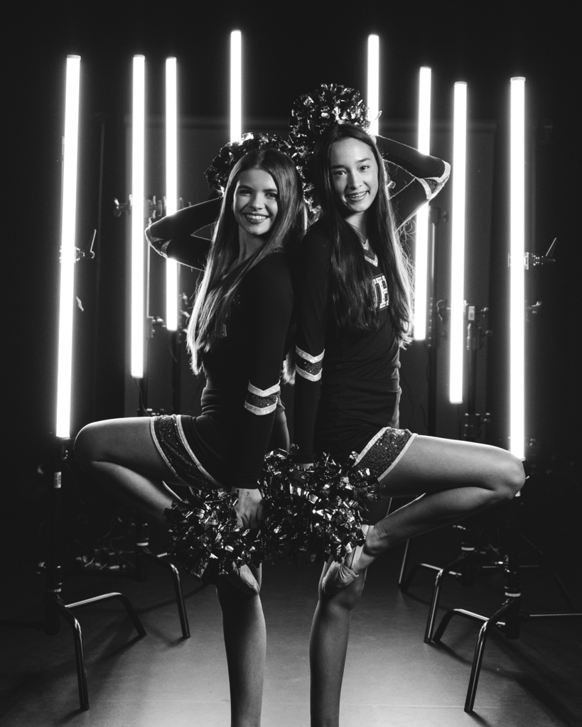 Jenison Varsity Dance posing