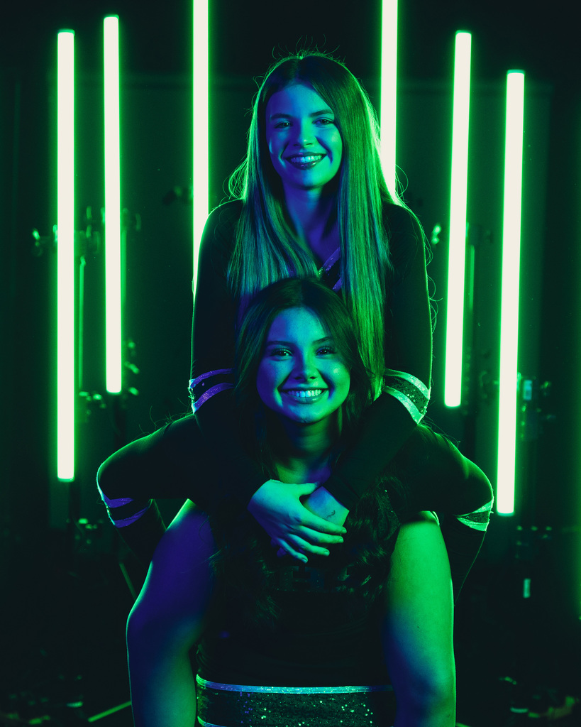 Jenison Varsity Dance posing