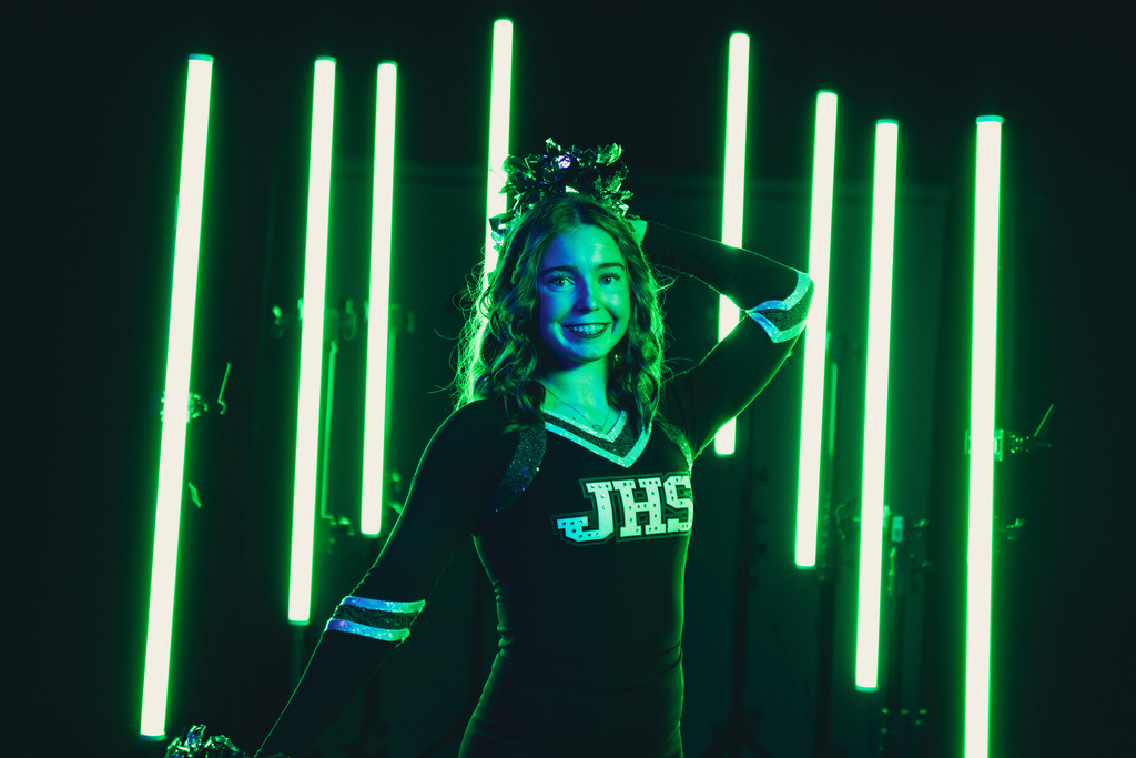 Jenison Varsity Dance posing