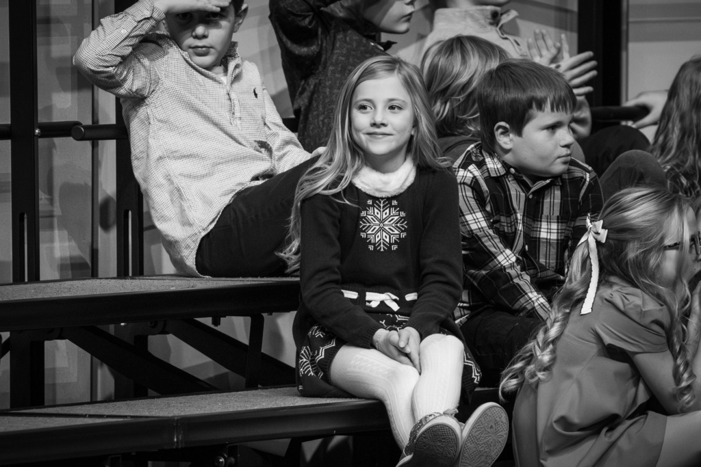 Pinewood choir singing