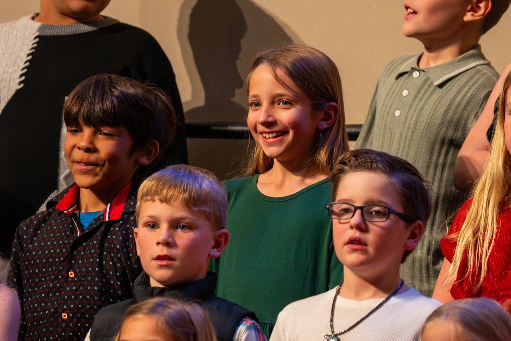 Pinewood choir singing