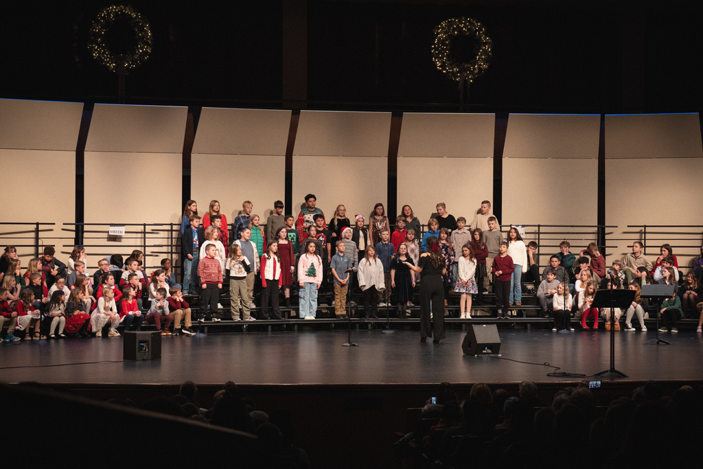 Pinewood choir singing