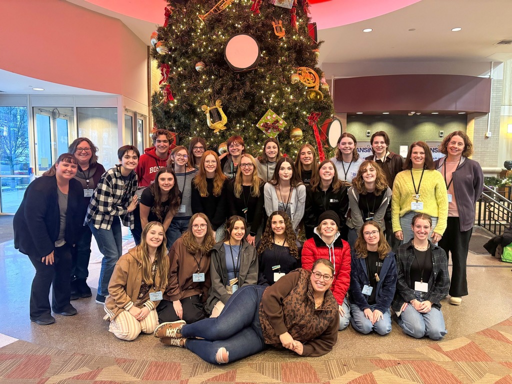 Theater students posing in Lansing
