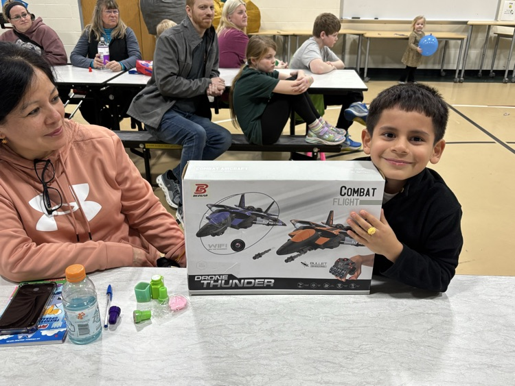 Drone raffle prize winner