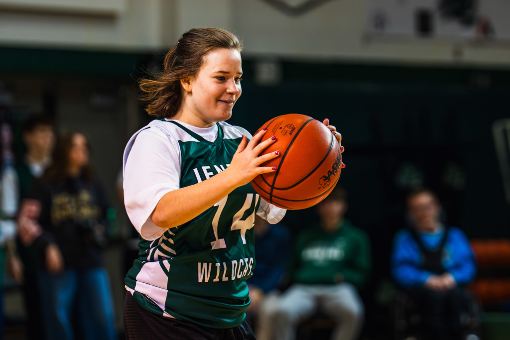 Unified basketball player dribbling