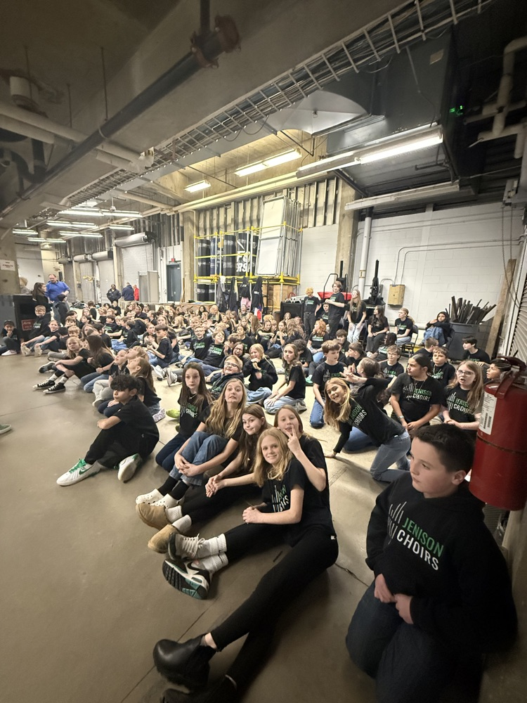 getting ready to sing