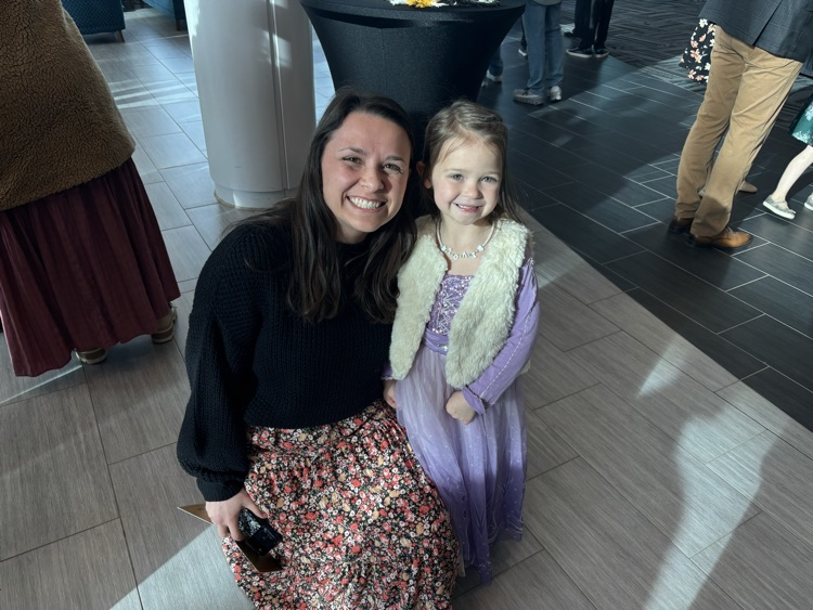 Mrs. Smith and kindergarten honoree