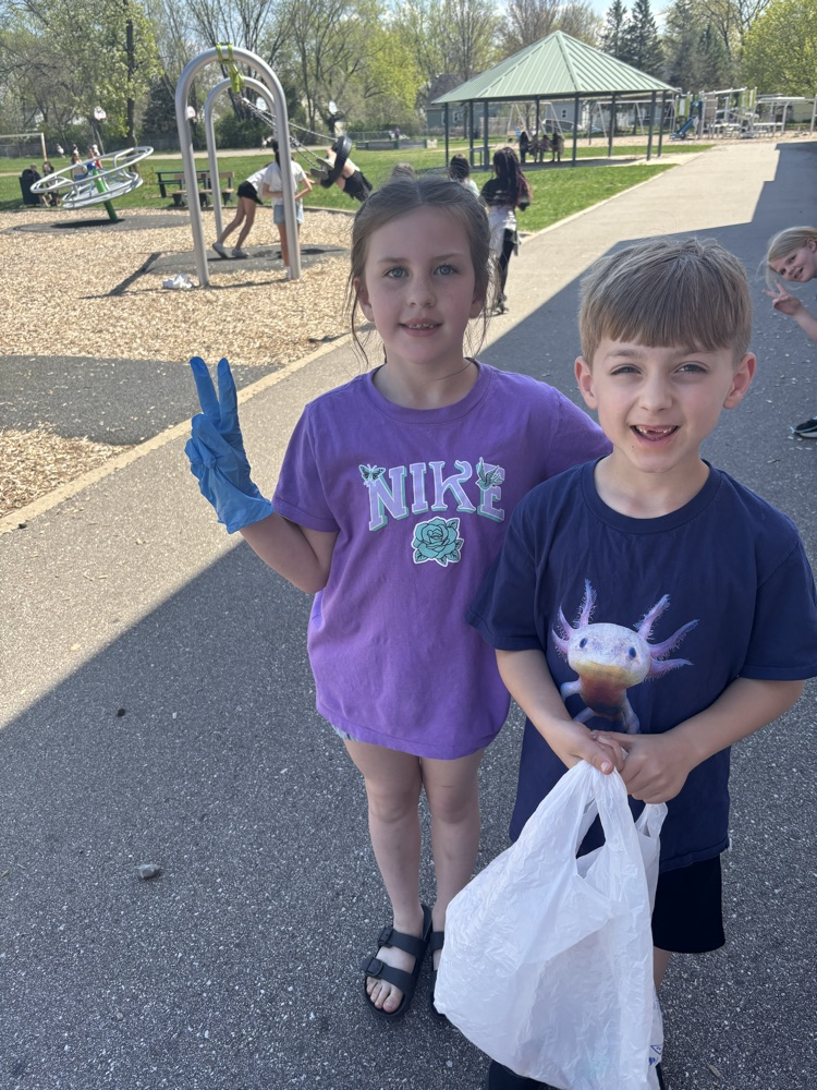playground clean up 