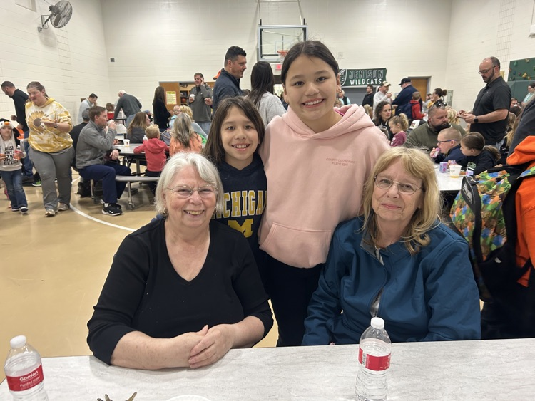 families enjoying the Donuts with a Grown Up Event