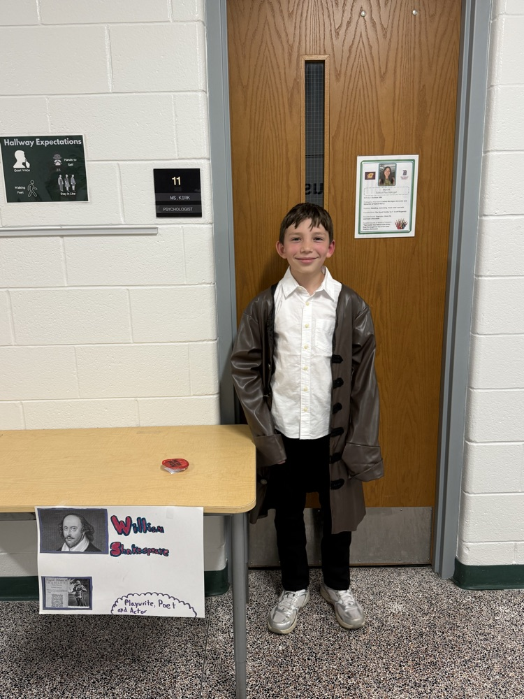 5th grade Wax Museum
