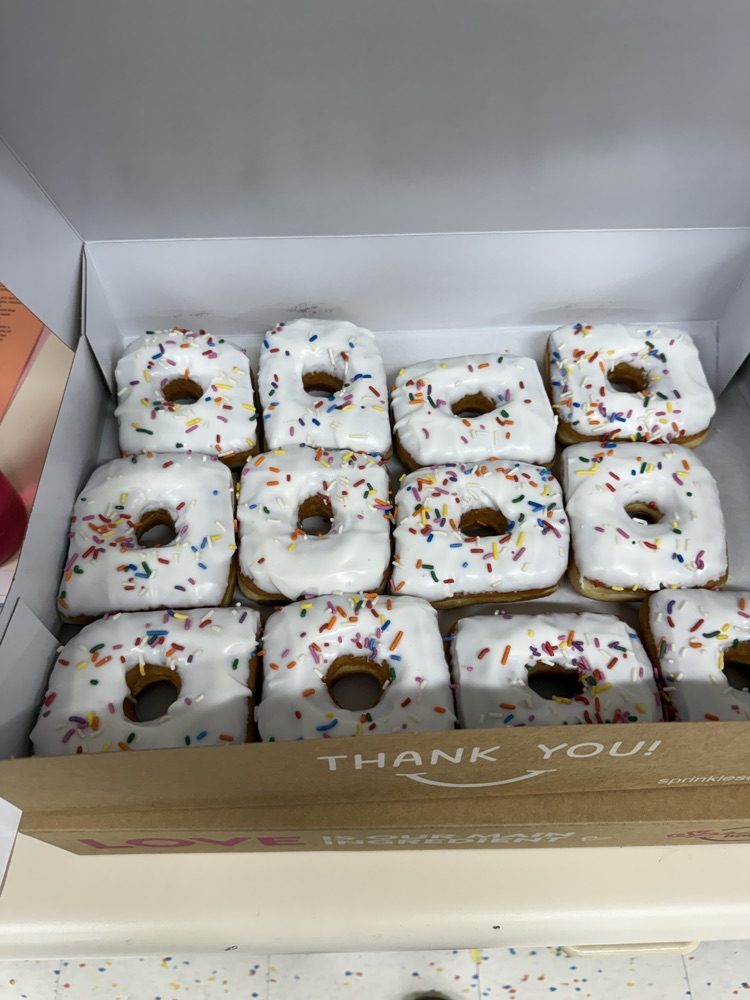 box of donuts