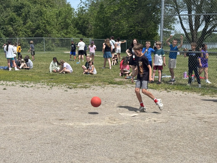 student kicking 