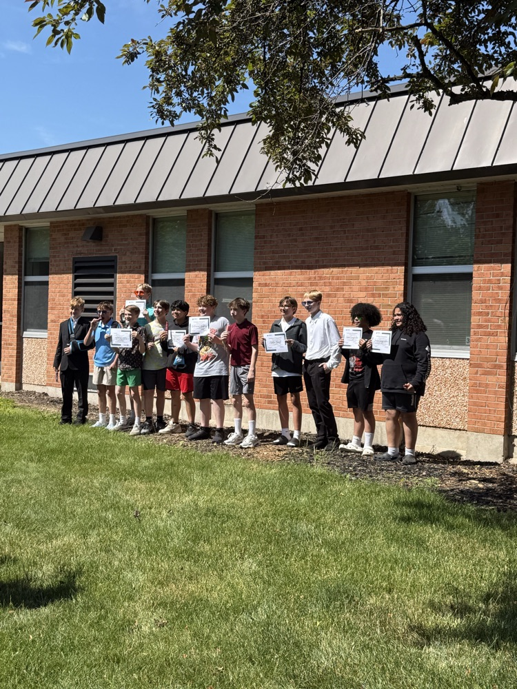 students posing for picture