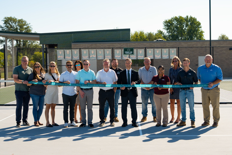 Ribbon cutting