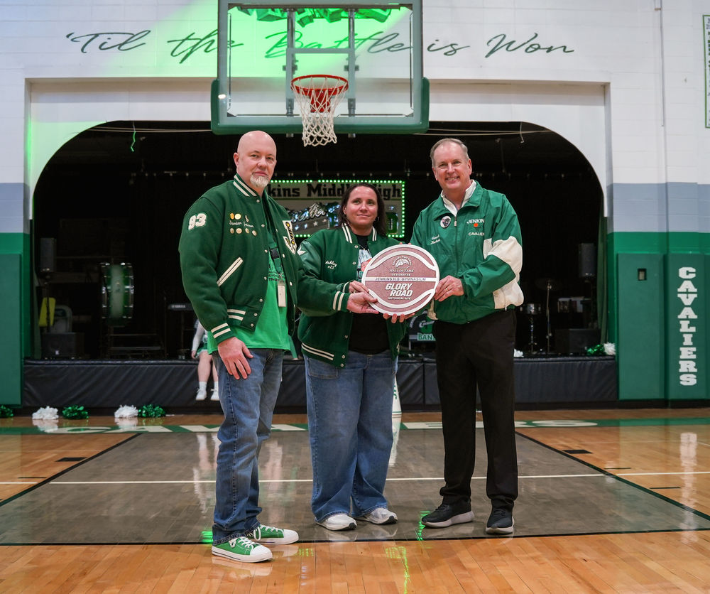 Glory Road Plaque Presentation