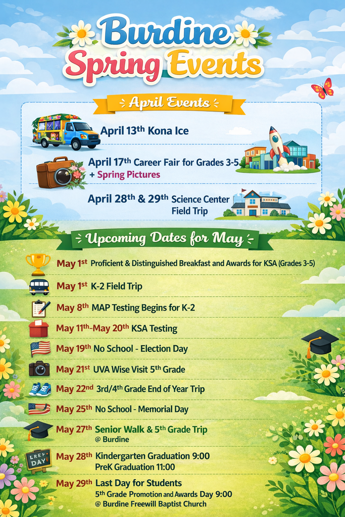 Burdine Spring Events 