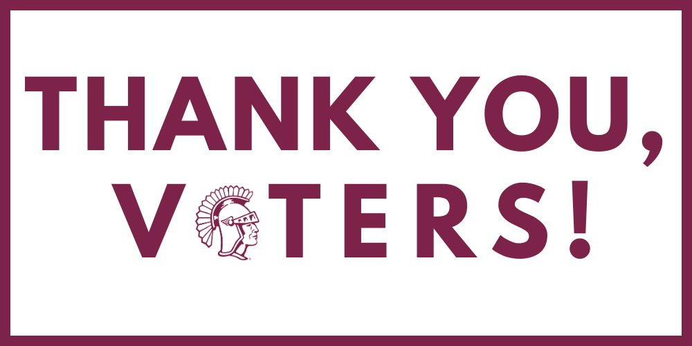 Thank You, Voters!