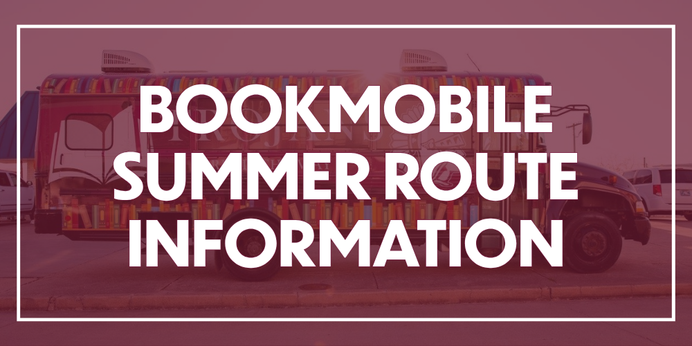 bookmobile summer route information