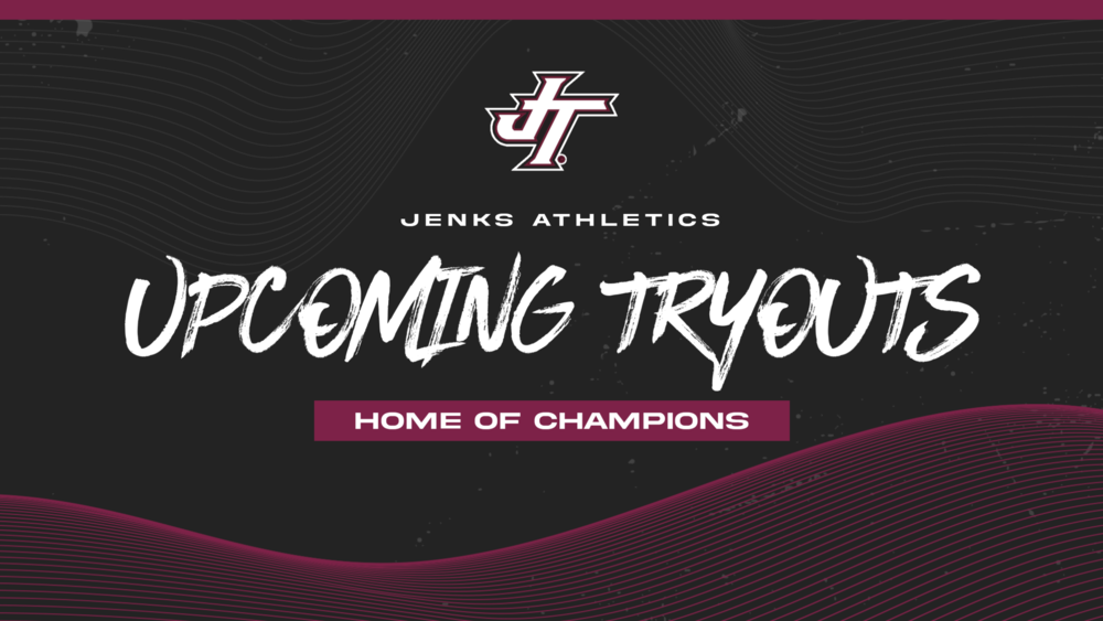 2026 UPCOMING TRYOUTS Graphic