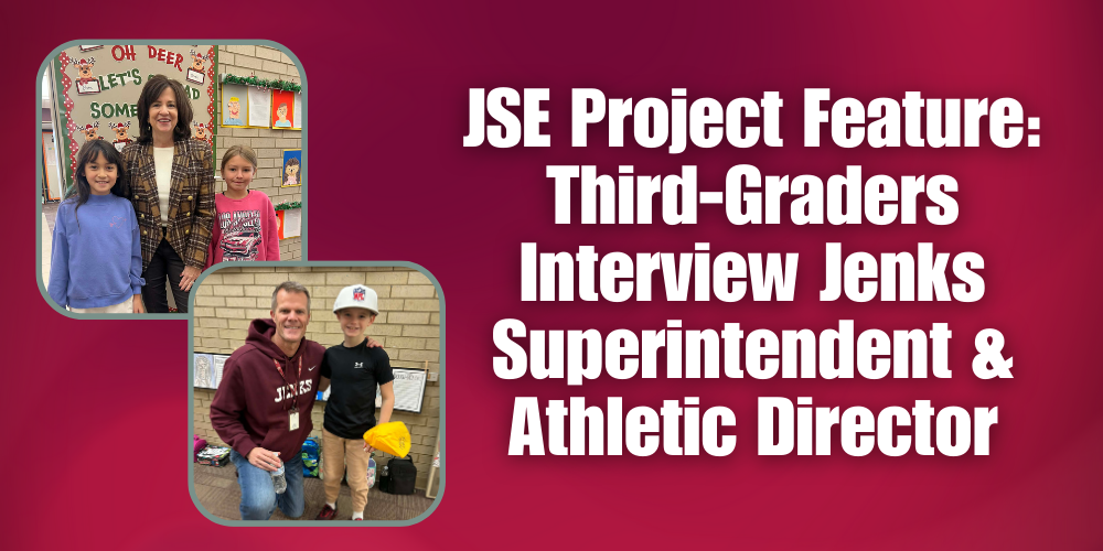 JSE Project Feature: Third-Graders Interview Superintendent & Athletic Director