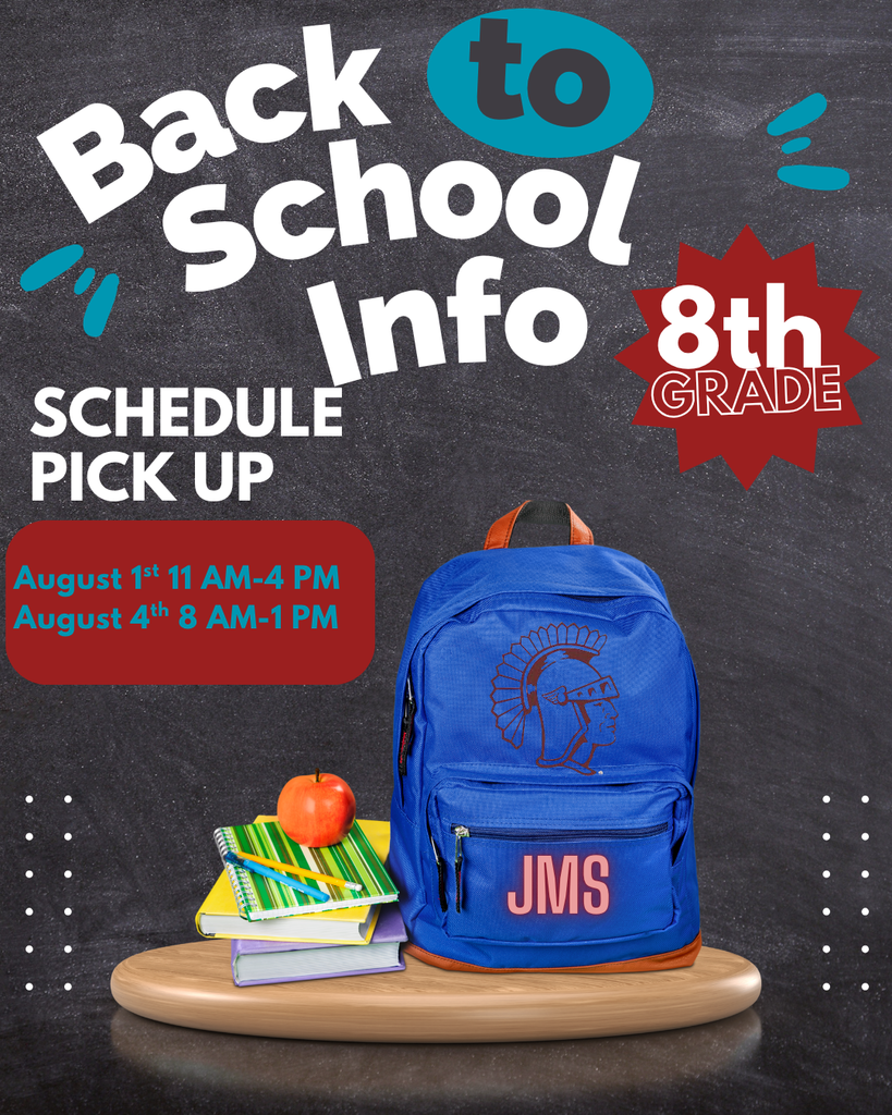 8th back to school info